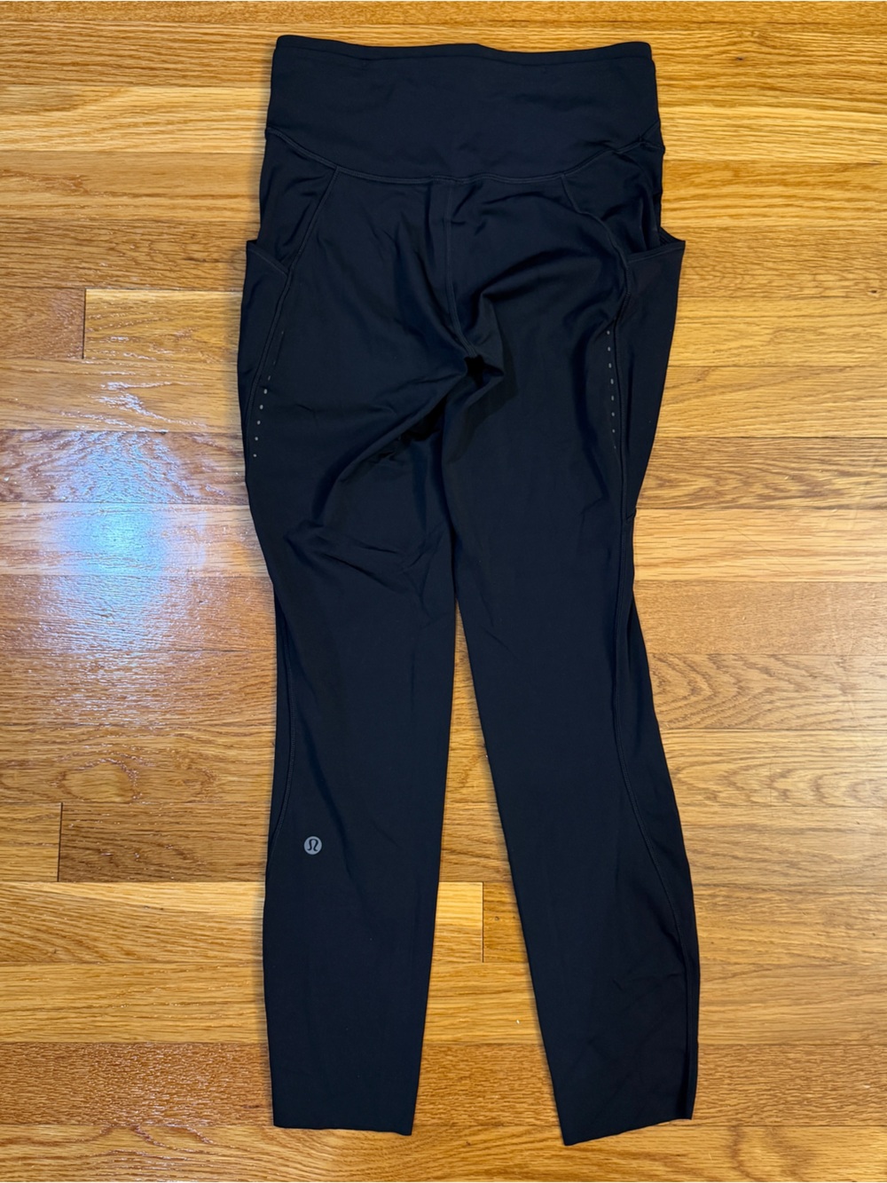 Lululemon Fast and Free High-Rise Tight 25" *Pockets Black - Size 6 - Picture 5 of 6